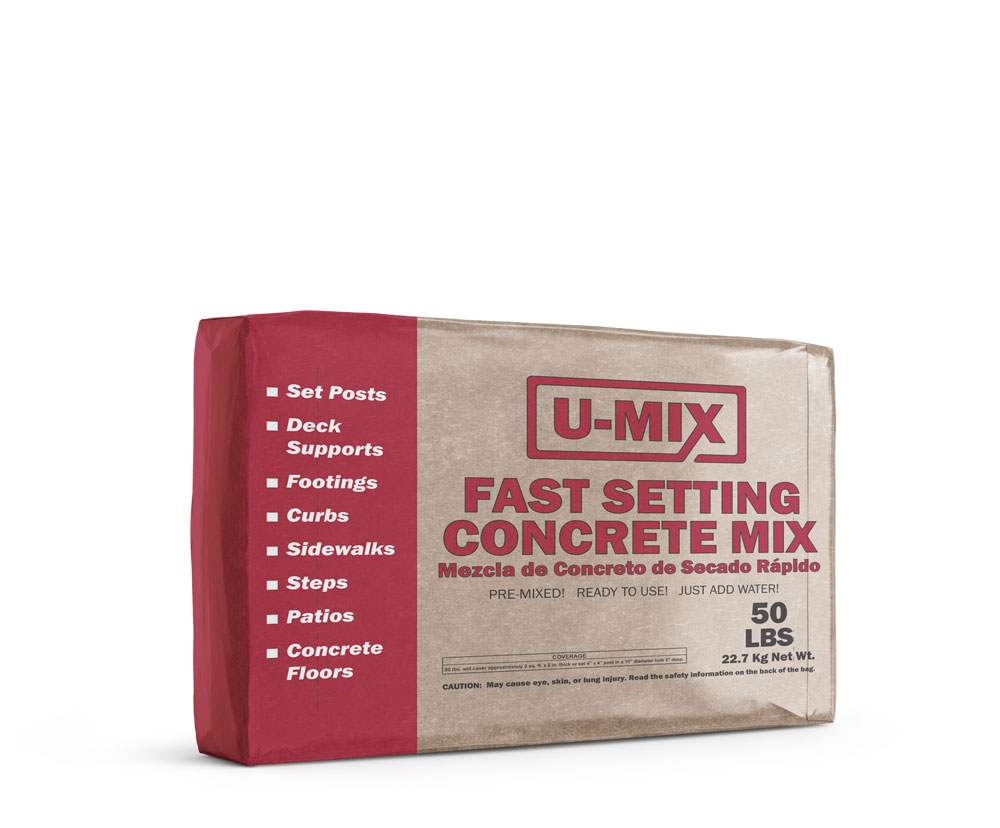 U-MIX FAST SETTING CONCRETE MIX